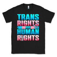 Black Trans Rights Are Human Rights Classic Tee - BundleAndBundleShop
