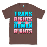Chestnut Trans Rights Are Human Rights Classic Tee - BundleAndBundleShop
