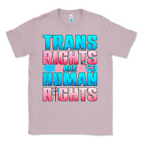 Lilac Trans Rights Are Human Rights Classic Tee - BundleAndBundleShop