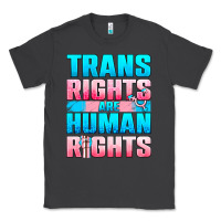 Smoke Trans Rights Are Human Rights Classic Tee - BundleAndBundleShop