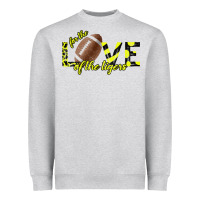 Heather Grey Love of the Tigers Heavyweight Sweatshirt - Bettercallsaul