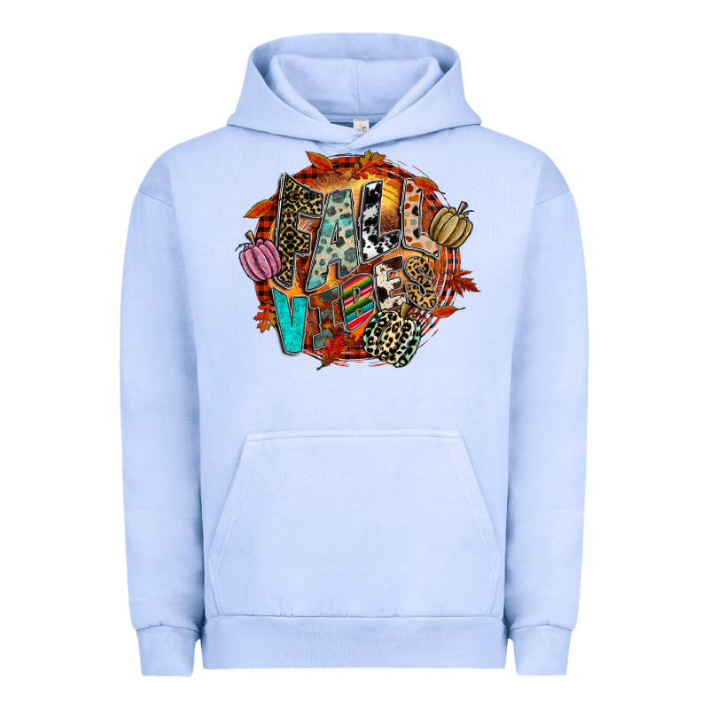 Fall Vibes Urban Hoodie by CowhideDigitalArt | Teevron