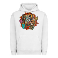 Pigment Lunar Rock Fall Vibes Urban Hoodie - CowhideDigitalArt