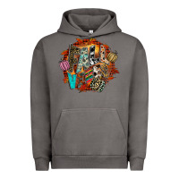 Pigment Tornado Fall Vibes Urban Hoodie - CowhideDigitalArt