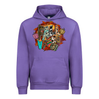 Tulip Fall Vibes Urban Hoodie - CowhideDigitalArt