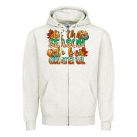 Oatmeal Heather tis the season to be grateful Zipper Hoodie - CowGirlArtShop