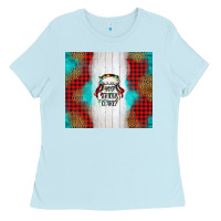 Baby Blue western you serious clark Ladies Tee - Jasminsmagicworld