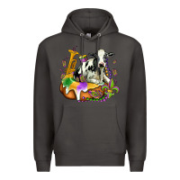 Smoke holstein mardi gras Premium Hoodie - OliviaCreatesArt