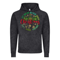 Vintage Black Christmas Vibes Vintage Hoodie - MaliasSmallBusiness