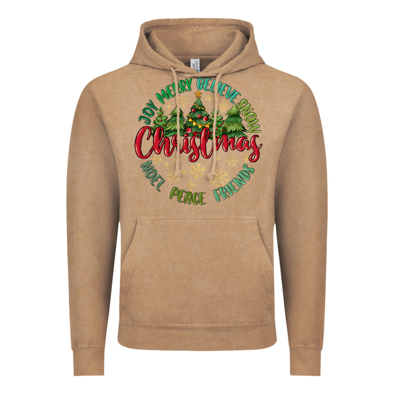 Christmas Vibes Vintage Hoodie by MaliasSmallBusiness | Teevron