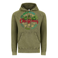Vintage Olive Christmas Vibes Vintage Hoodie - MaliasSmallBusiness