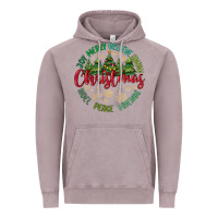 Vintage Zinc Christmas Vibes Vintage Hoodie - MaliasSmallBusiness