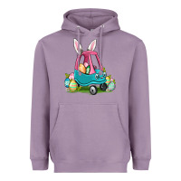 Lavender Easter toddler car Heavyweight Hoodie - OliviaCreatesArt