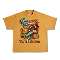 Peanut Butter Tis The Season Fall Football Truck Urban Heavy Tee - BundleAndBundleShop