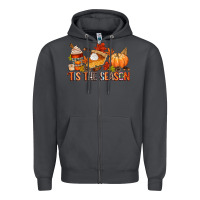 Smoke tis the season Zipper Hoodie - CowGirlArtShop
