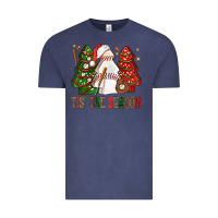 Vintage Denim tis' the season baseball christmas cakes bbs Vintage Tee - BundleAndBundleShop