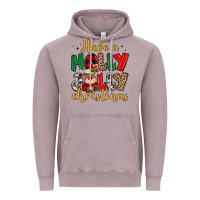 Vintage Zinc have a holly jolly christmas Vintage Hoodie - MaliasSmallBusiness