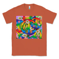 Copper Pride LGBTQ+ Peace Tumbler Classic Tee - BundleAndBundleShop