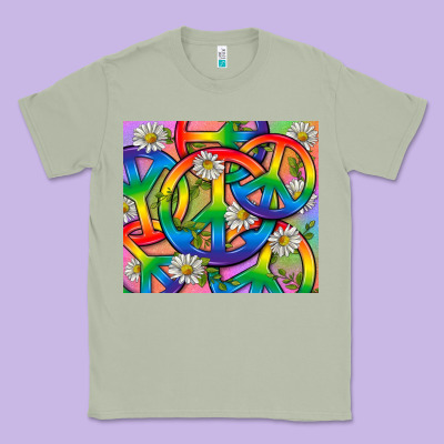 Pride Lgbtq+ Peace Tumbler Classic Tee Designed By Bundleandbundleshop