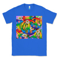 True Royal Pride LGBTQ+ Peace Tumbler Classic Tee - BundleAndBundleShop