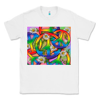 White Pride LGBTQ+ Peace Tumbler Classic Tee - BundleAndBundleShop
