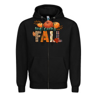 Black welcome fall Zipper Hoodie - CowGirlArtShop