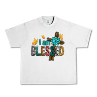 Lunar Rock I Am Blessed Cross Urban Heavy Tee - BundleAndBundleShop
