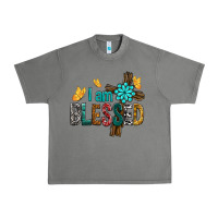 Tornado I Am Blessed Cross Urban Heavy Tee - BundleAndBundleShop