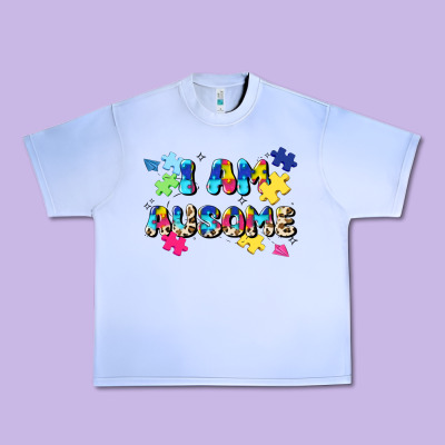 I Am Ausome Urban Heavy Tee Designed By Jahusdesignshop