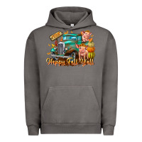 Pigment Tornado Farm Happy Fall Y'all Urban Hoodie - CowhideDigitalArt