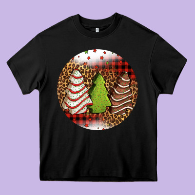 Christmas Tree Cakes Christmas Heavy Core Tee Designed By Jasminsmagicworld