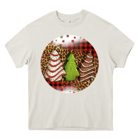 Cream Christmas tree cakes Christmas Heavy Core Tee - Jasminsmagicworld