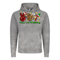 Cloud Rock Peace love Phlebotomy Christmas Vintage Hoodie - NancyCooperArtShop