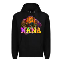 Black basketball nana Premium Hoodie - OliviaCreatesArt