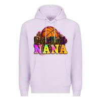 Lilac basketball nana Premium Hoodie - OliviaCreatesArt