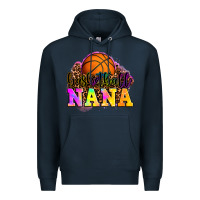 Navy basketball nana Premium Hoodie - OliviaCreatesArt