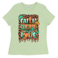 Matcha faith hope and love Ladies Tee - BarkalooDesign