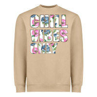 Mushroom Chill Vibes Only Heavyweight Sweatshirt - Bettercallsaul