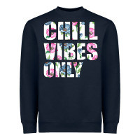 Navy Chill Vibes Only Heavyweight Sweatshirt - Bettercallsaul