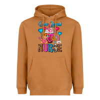 Meerkat One Loved Nurse Valentines Day Frappe Coffee Heavyweight Hoodie - FaDigitalArtStudio