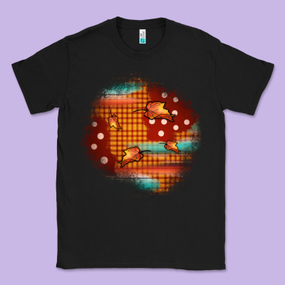 Fall Patch Classic Tee Designed By Jahusdesignshop