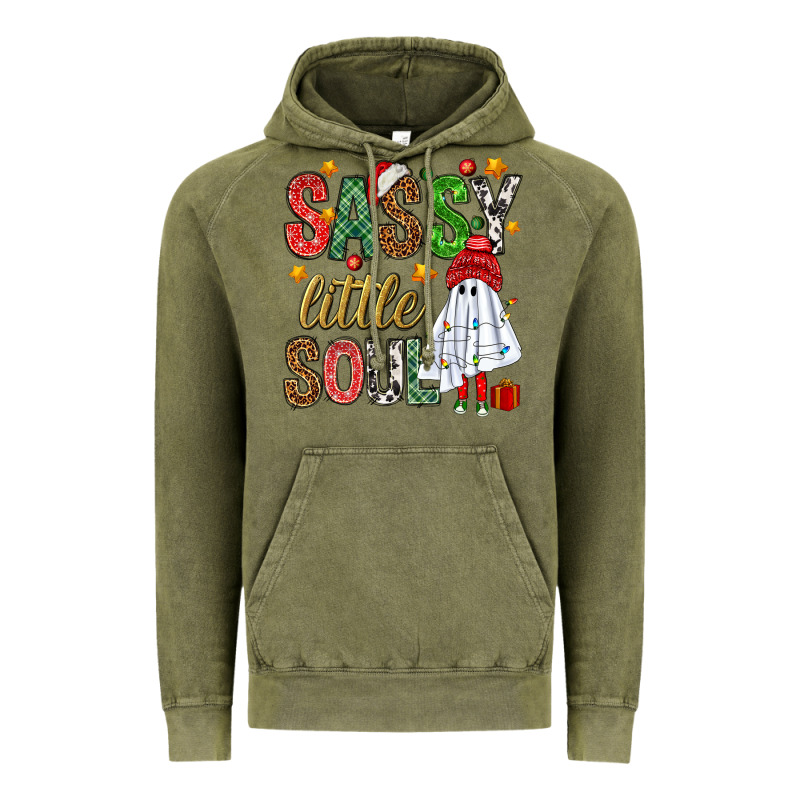 Sassy Litte Soul Vintage Hoodie by NancyCooperArtShop | Teevron
