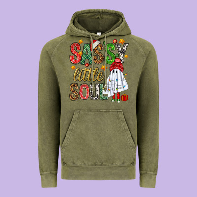 Sassy Litte Soul Vintage Hoodie Designed By Nancycooperartshop