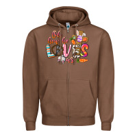 Chestnut oh how he loves us Zipper Hoodie - CowGirlArtShop