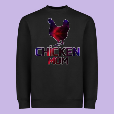 Chicken Mom Heavyweight Sweatshirt Designed By Bettercallsaul