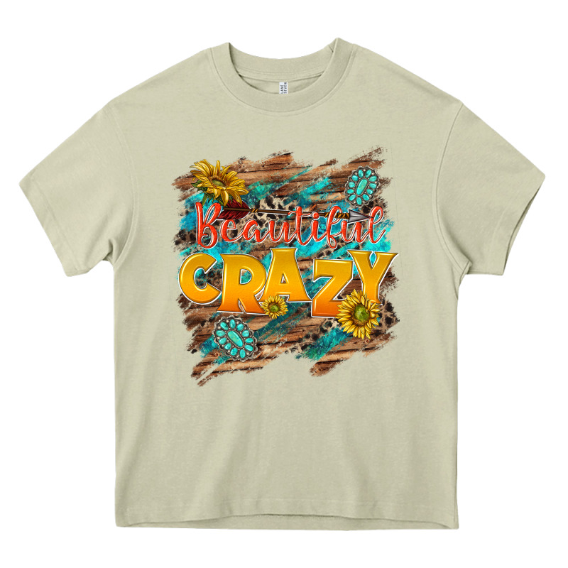 Beautiful Crazy Heavy Core Tee by NancyCooperArtShop | Teevron