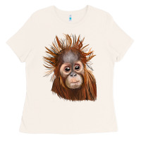 Baby Orangutan Ladies Tee | Teevron