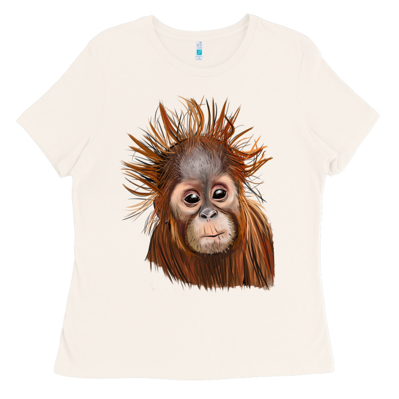 Baby Orangutan Ladies Tee by LillyAllenDesigns | Teevron