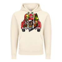 Vintage Artic christmas truck Vintage Hoodie - RanaPortraitStore