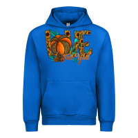 Cobalt Love Fall Y'all Urban Hoodie - CowhideDigitalArt